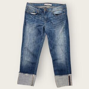 Joe's Jean Capris Women's Sz 30" Blue Denim Cuffed